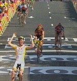 Riccardo Ricco gagne la sixi�me �tape du Tour de France 2008